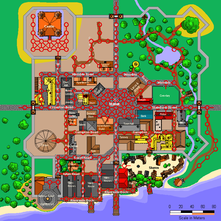 Tolnedra Map